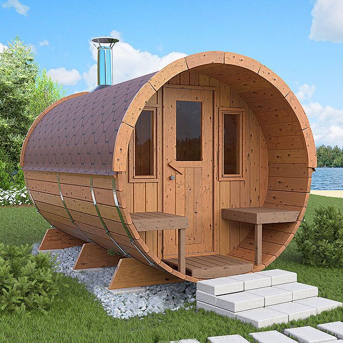 Barrel\u0020sauna\u0020\u002D\u0020Deluxe