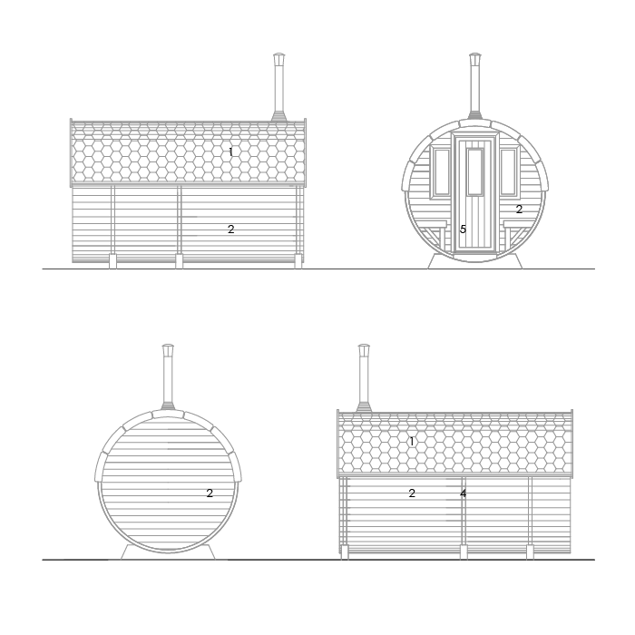 Barrel\u0020sauna\u0020\u002D\u0020Deluxe