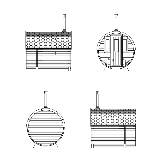 Barrel\u0020sauna\u0020\u002D\u0020Deluxe