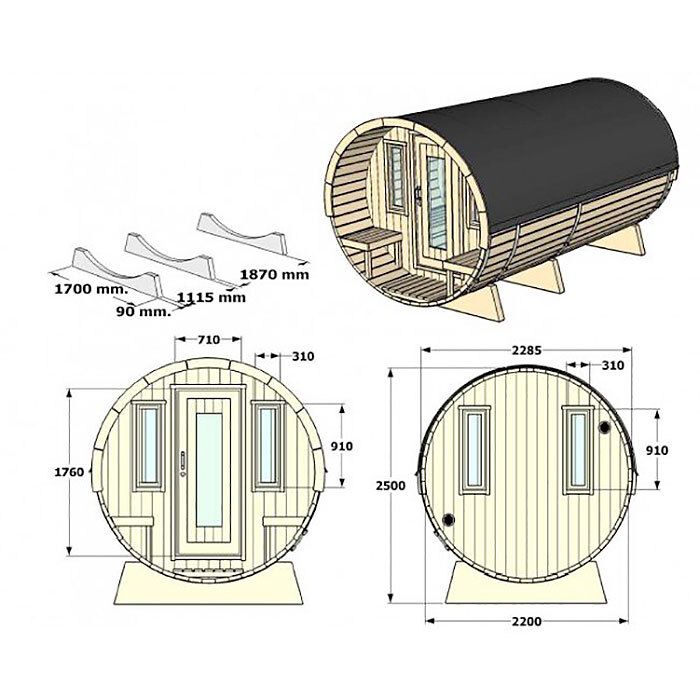 Barrel\u0020sauna\u0020\u002D\u0020Premium